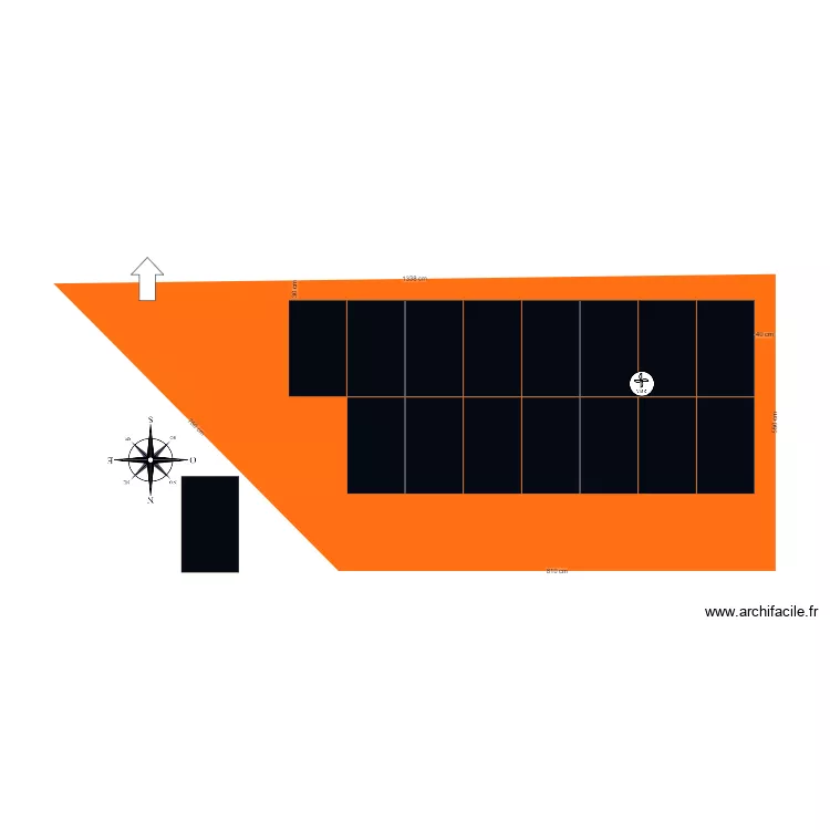 CALEPINAGE M.BUTIN. Plan de 
