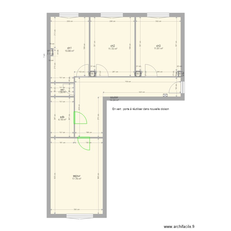 Coloc. Plan de 0 pièce et 0 m2