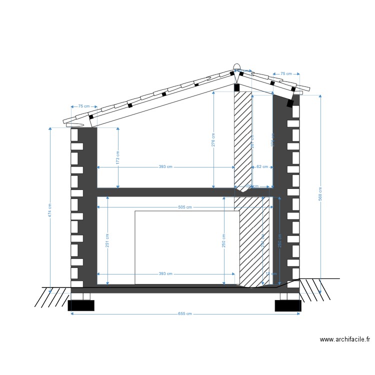 BERGERIE PIGNON EST FINAL 2. Plan de 1 pièce et 10 m2