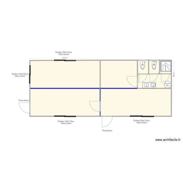 PROJET ACRO BTP. Plan de 