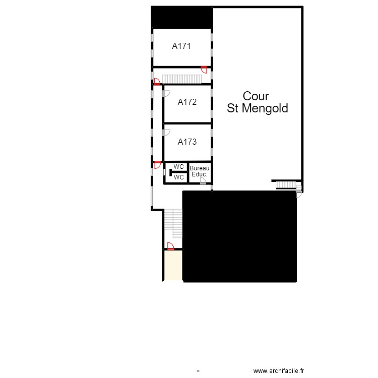 ISMHZoneAniveau1. Plan de 0 pièce et 0 m2