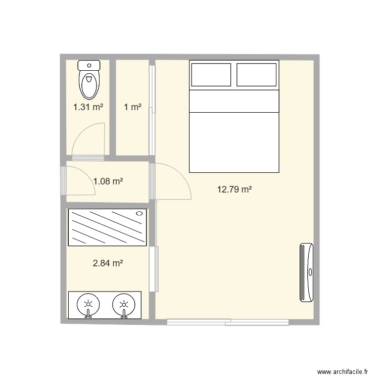 Extension maison. Plan de 0 pièce et 0 m2