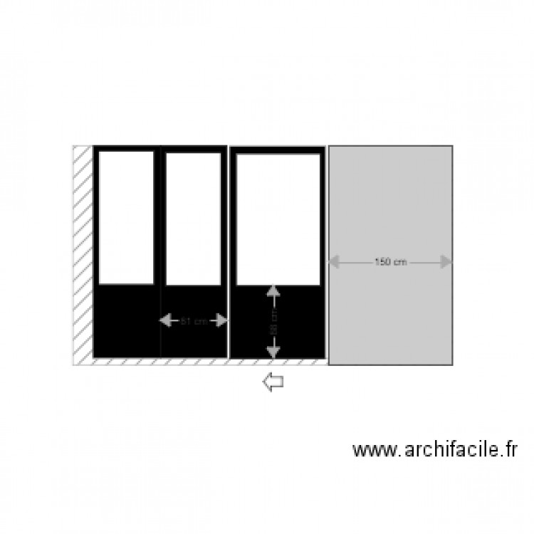 VERRIERE . Plan de 0 pièce et 0 m2