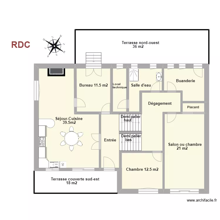 Catherine Jean rdc. Plan de Catherine Jean rdc. Plan de