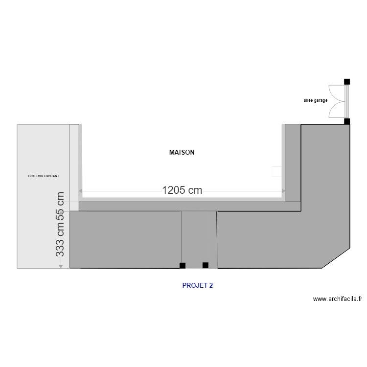 PAYRE projet 2. Plan de 0 pièce et 0 m2