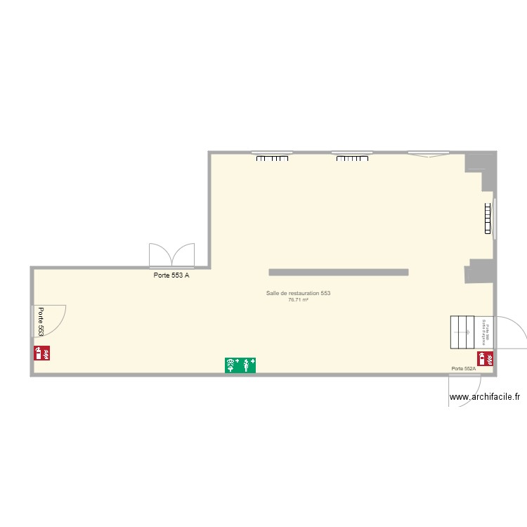 Laboratoire 553 archéologie. Plan de 0 pièce et 0 m2