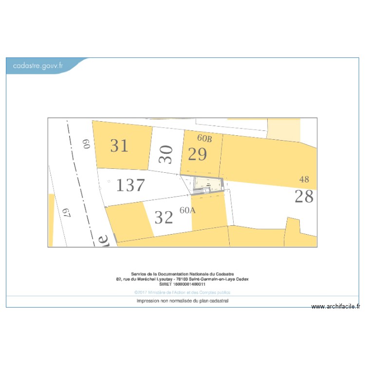 BARON 60b abri. Plan de 0 pièce et 0 m2