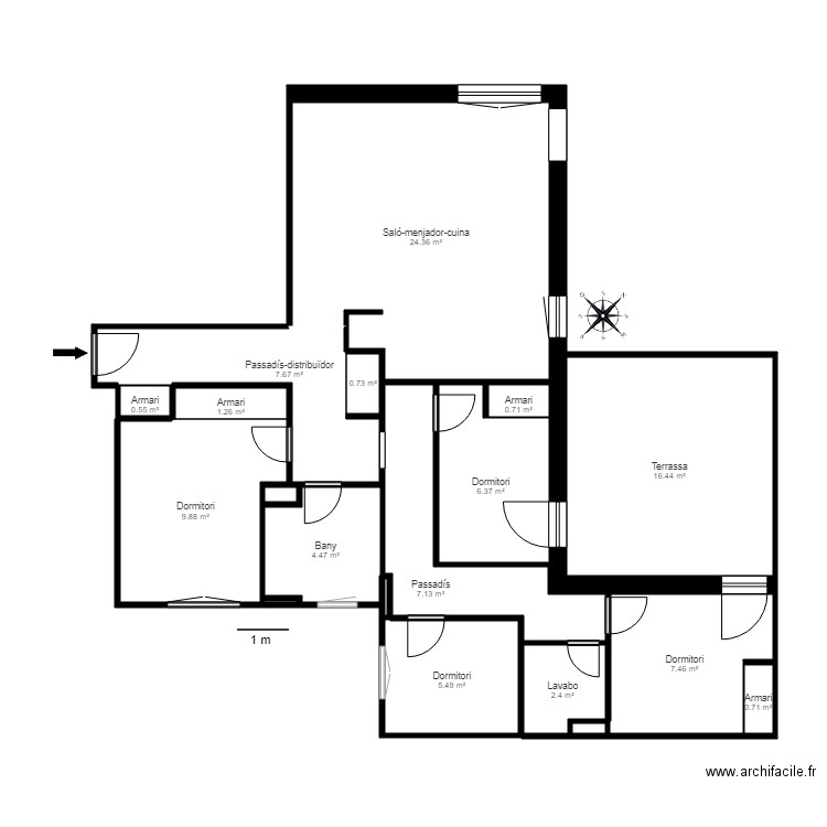 ED L ESTANYO 1 1 CANILLO. Plan de 0 pièce et 0 m2