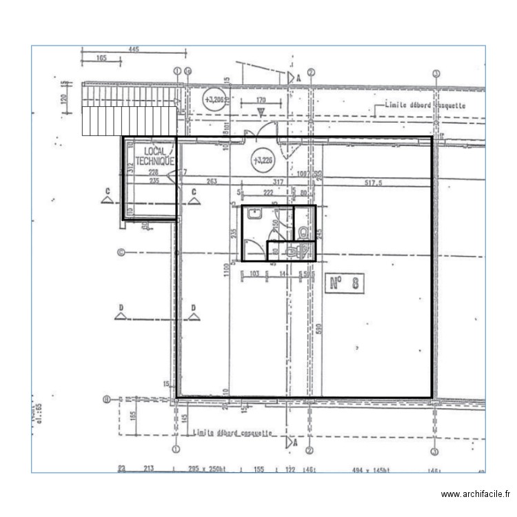 656 croquis 1er 140m2. Plan de 0 pièce et 0 m2