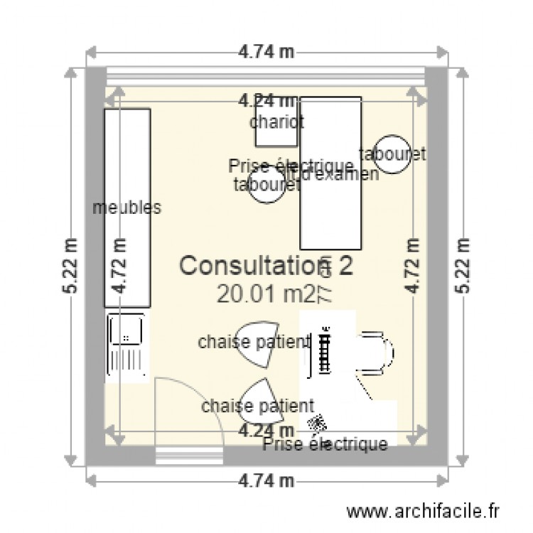 Consultation 2 . Plan de 0 pièce et 0 m2