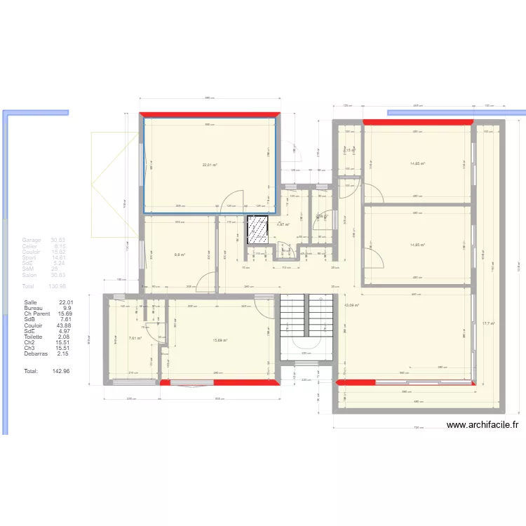 Furcy modif 20'/03. Plan de Furcy modif 20'/03. Plan de