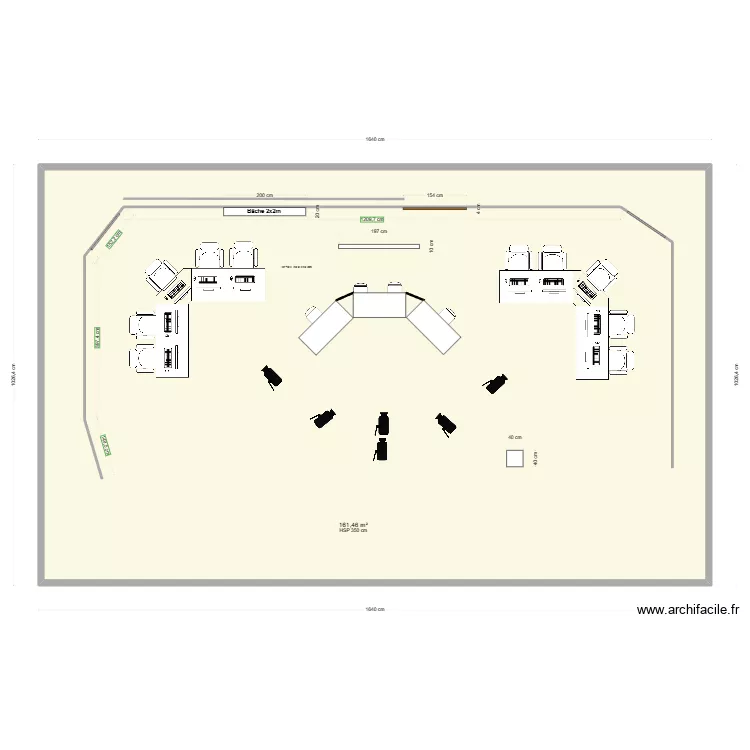 Plateau MVS prod 4. Plan de 