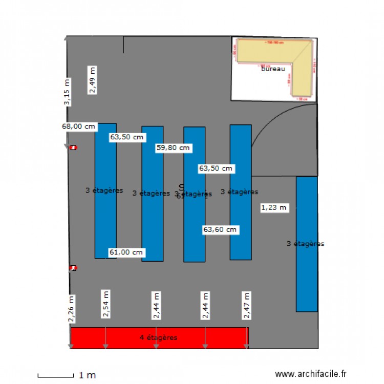 SAV 1 en 2012. Plan de 0 pièce et 0 m2