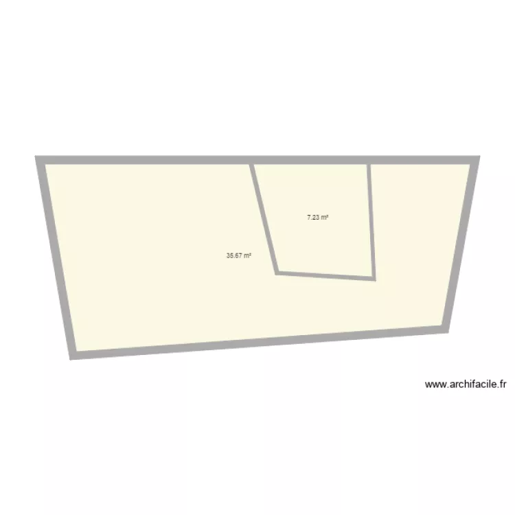 AGRANDISEMENT. Plan de 