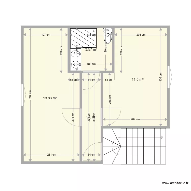 Henri BRULE Libourne. Plan de 