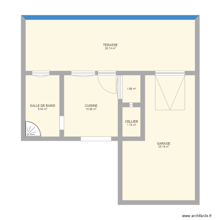 MAISON. Plan de 0 pièce et 0 m2