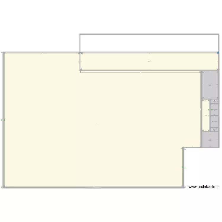MAGASIN LOUDUN 2. Plan de 