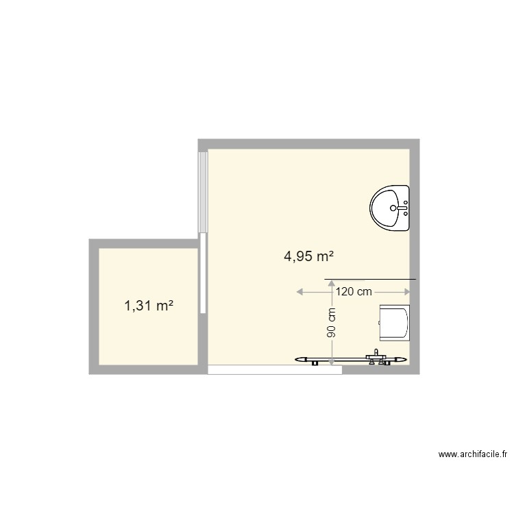 Henry projet SDB 2. Plan de 0 pièce et 0 m2