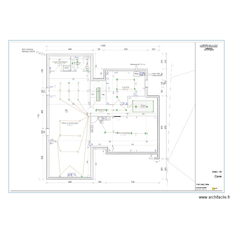 DESCAMPS R-1. Plan de 0 pièce et 0 m2