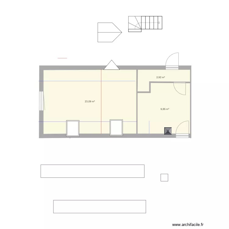 EXTENSION NORD 2 ETAGE A. Plan de 