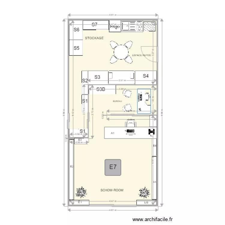 plan local VHB 2. Plan de 