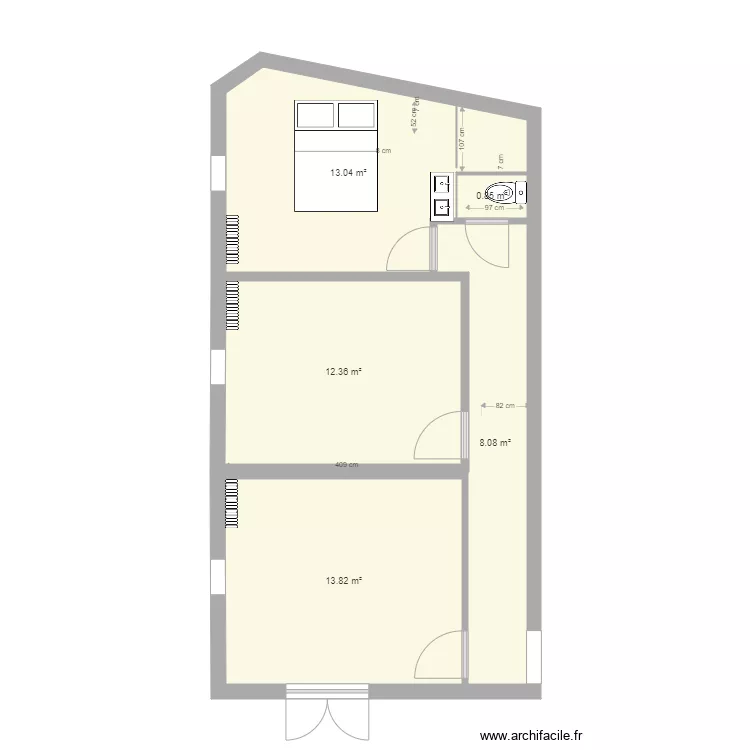 etage baignoire4. Plan de 