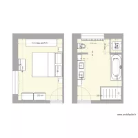 Chambre parent et sdb