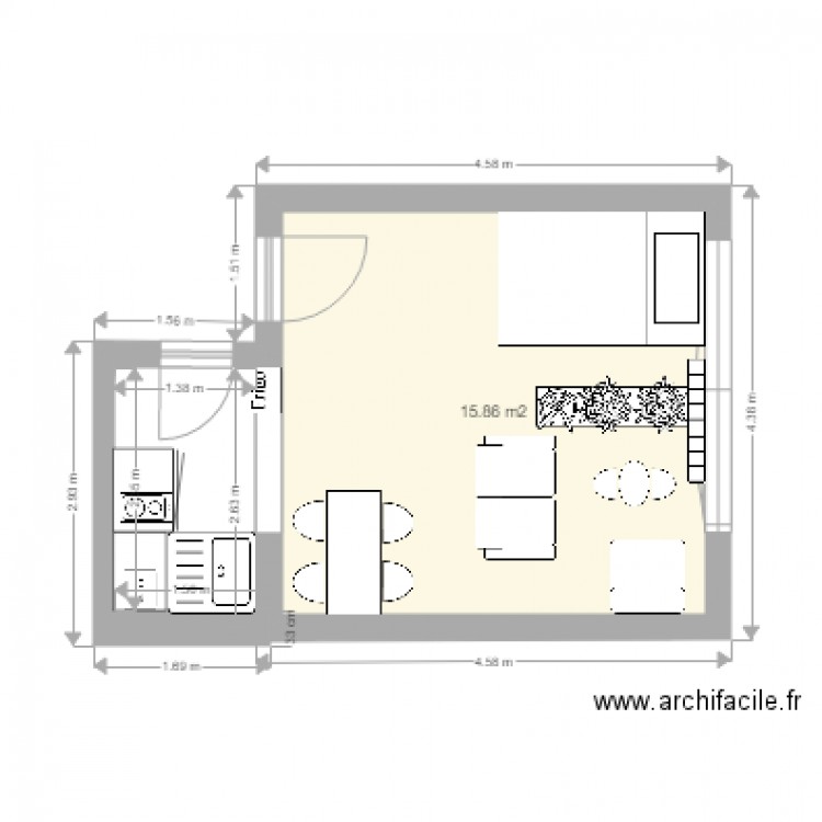 Appartement . Plan de 0 pièce et 0 m2