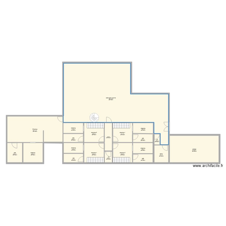 maison 1. Plan de 0 pièce et 0 m2