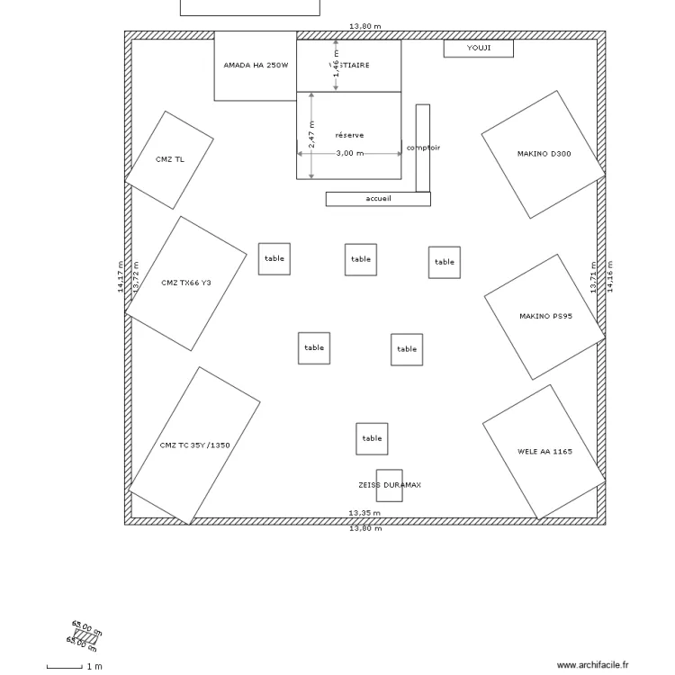 PLAN SALON SIANE 2012 30&deg;. Plan de 