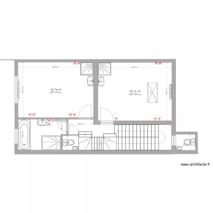 2ER St Gilles. Plan de 