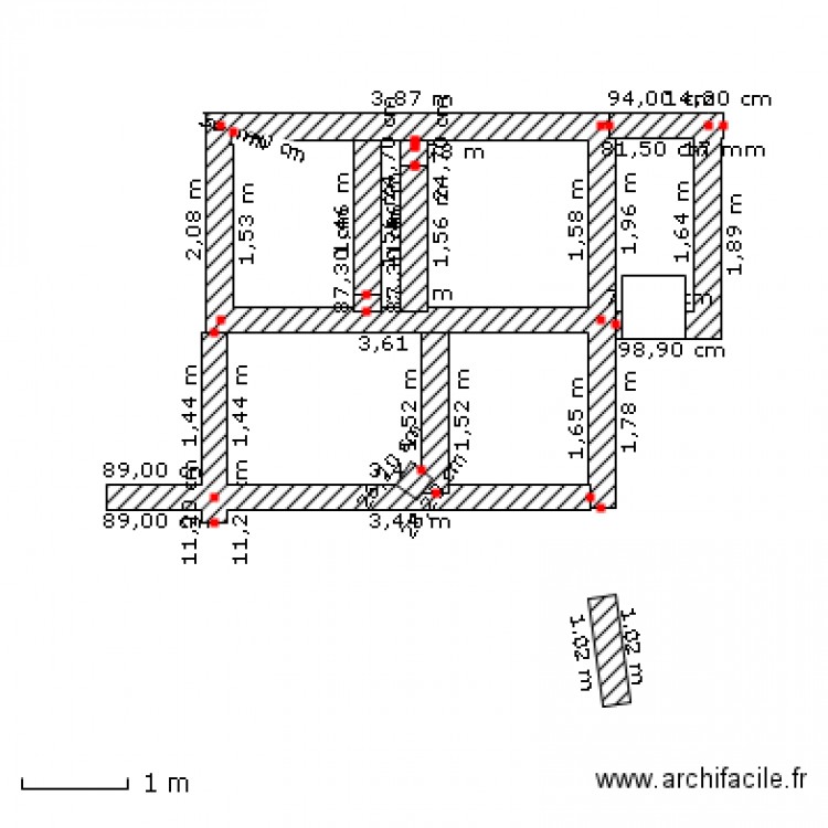 entrainement. Plan de 0 pièce et 0 m2