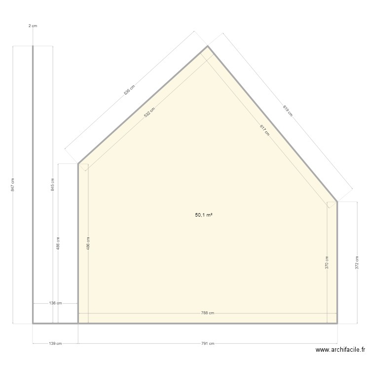 Houvenaeghel Pignon. Plan de 0 pièce et 0 m2
