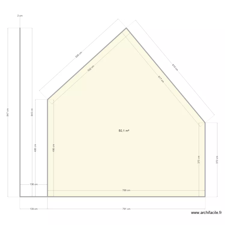Houvenaeghel Pignon. Plan de 