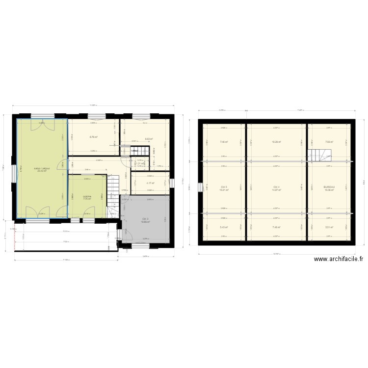 maison 3. Plan de 0 pièce et 0 m2