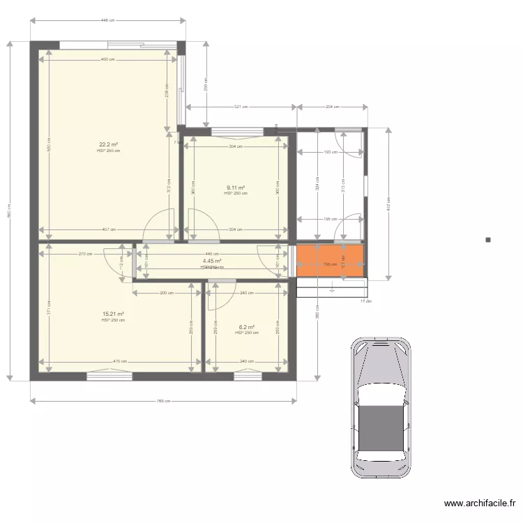 MAISON CATIC  ESCH . Plan de 