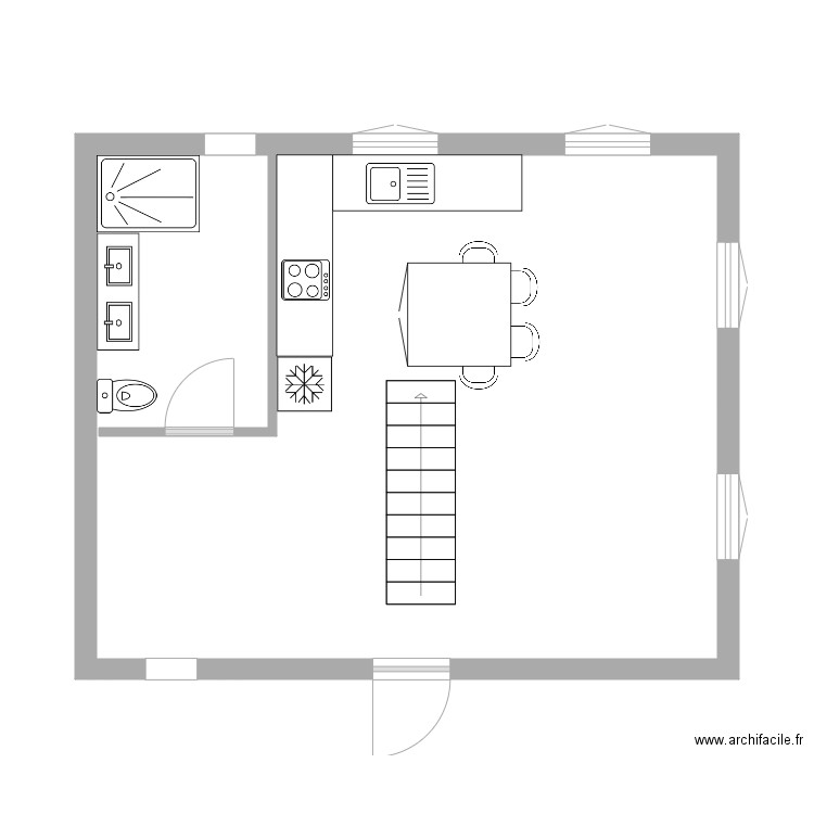 cabinet RDC. Plan de 0 pièce et 0 m2