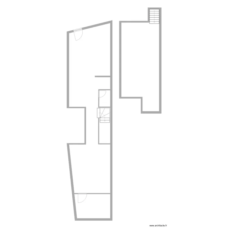 CLAUSS  BARR. Plan de 