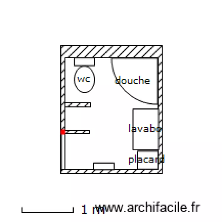 sdb saint gelais. Plan de 