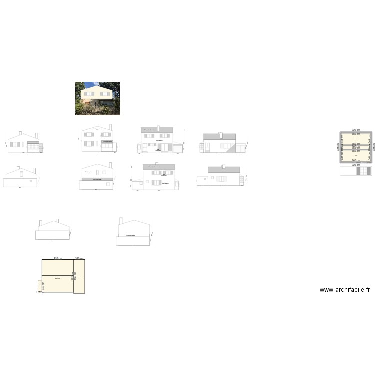 Maison Châteauneuf 2. Plan de 3 pièces et 69 m2