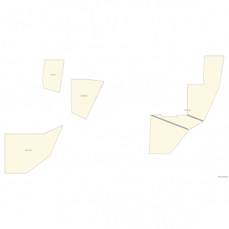 Turcan. Plan de 0 pièce et 0 m2