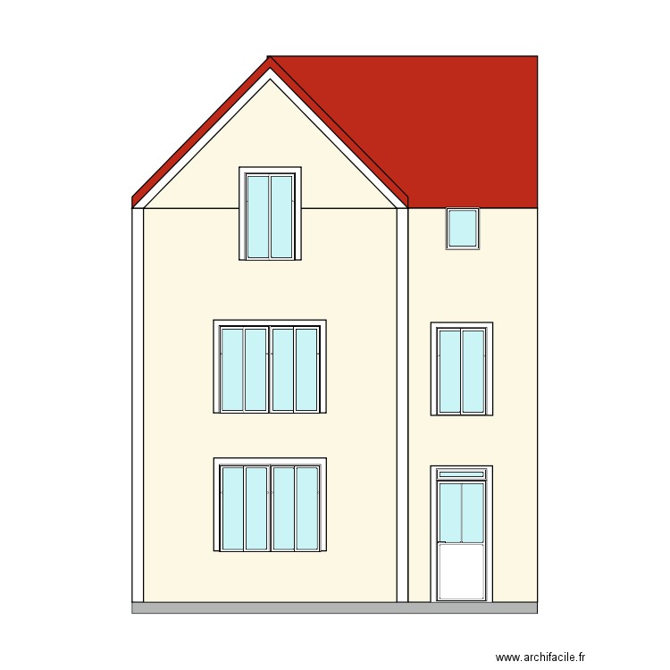 Facade3ter. Plan de 0 pièce et 0 m2