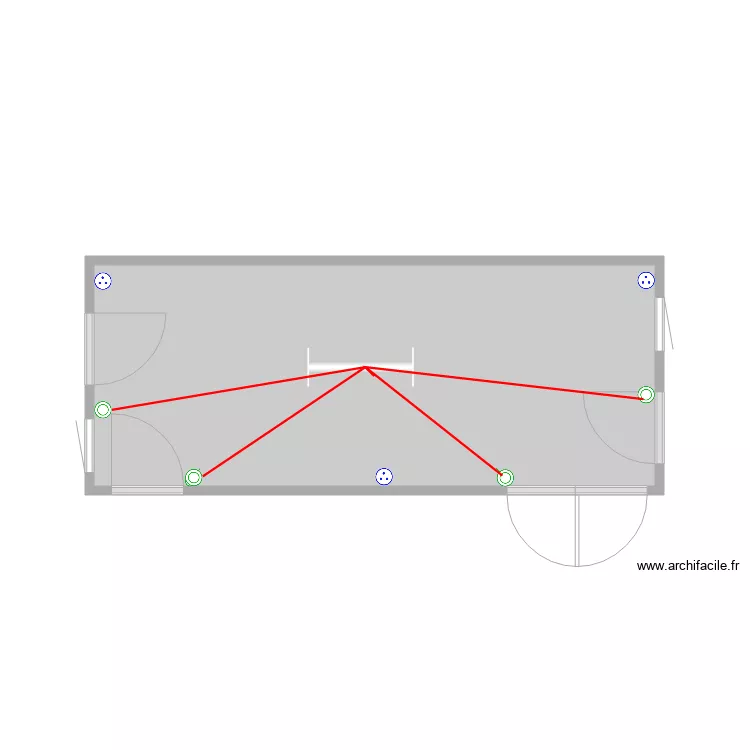 pi&egrave;ce. Plan de 