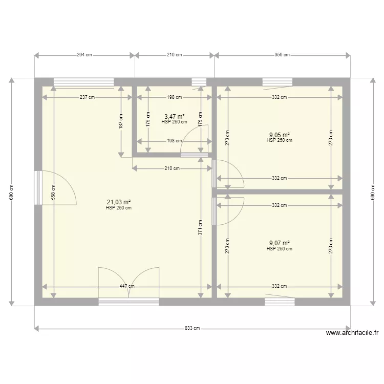 Mod&egrave;le Finist&egrave;re. Plan de 