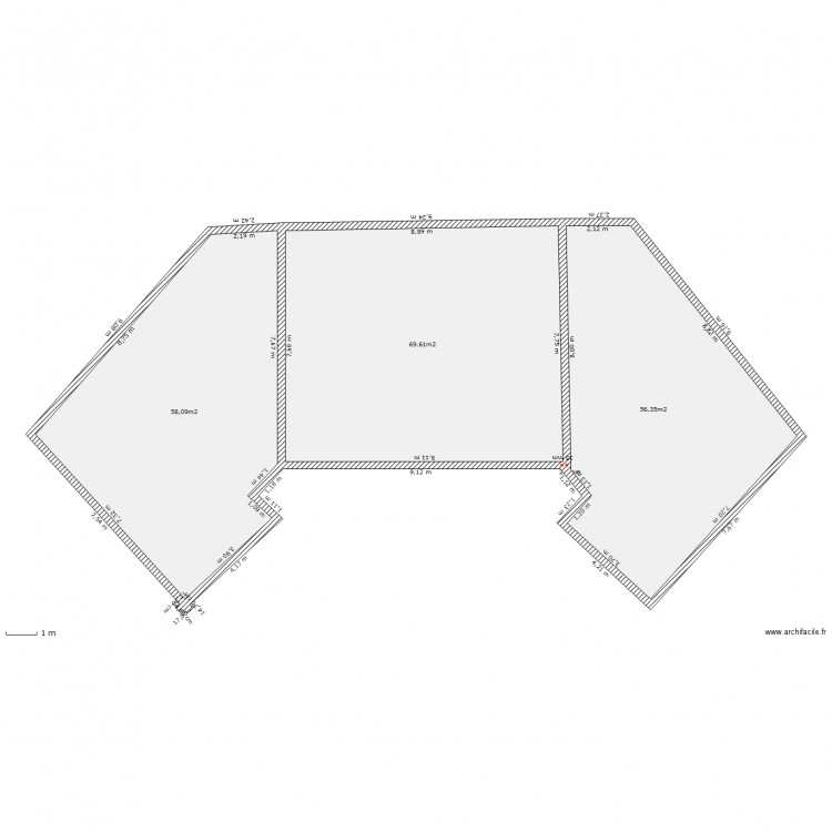 plan mat. Plan de 0 pièce et 0 m2