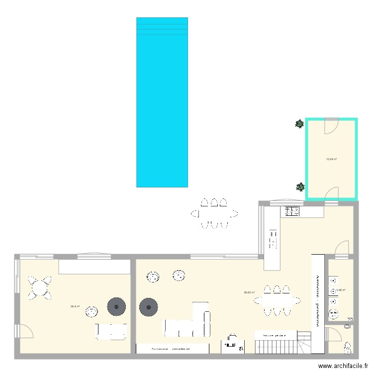 200914RezMaisonRose. Plan de 0 pièce et 0 m2