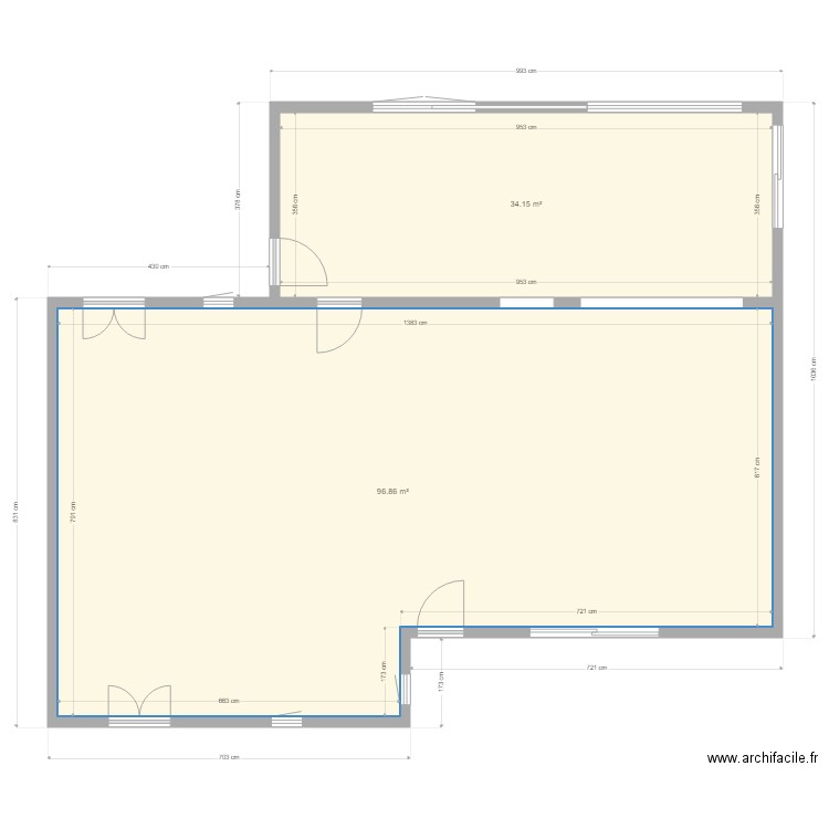 projet 14 fev. Plan de 0 pièce et 0 m2