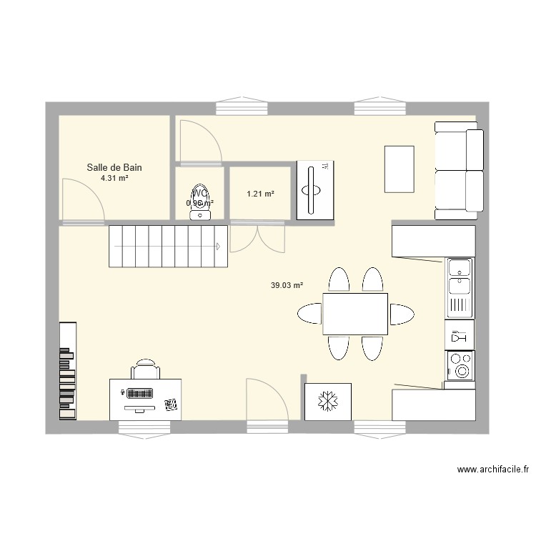 Plan Gagny APRES. Plan de 0 pièce et 0 m2