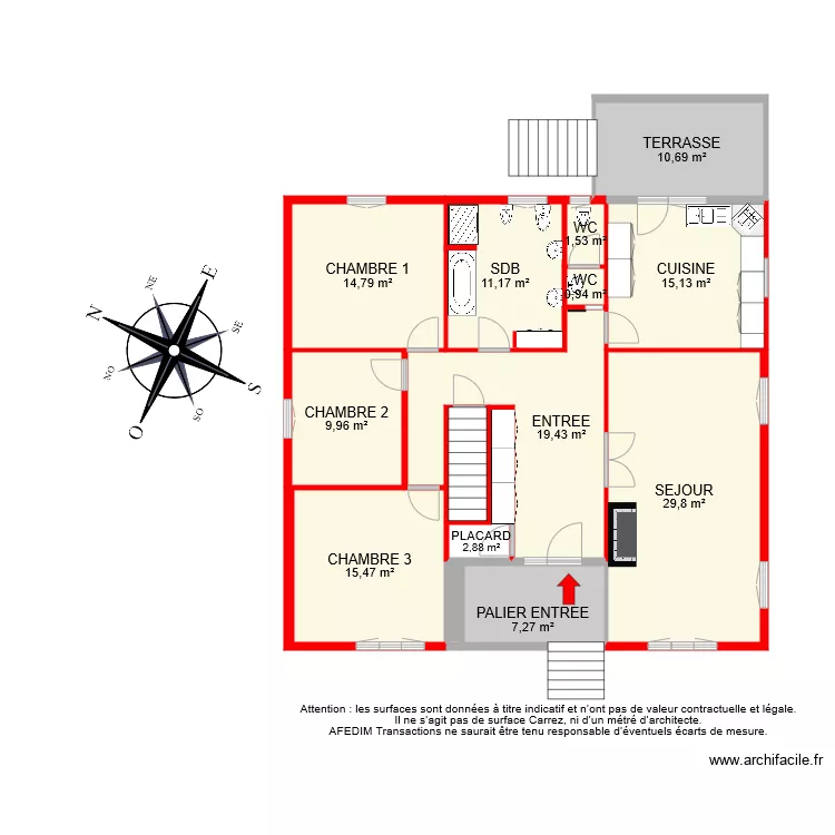 BI 6377 RDC. Plan de BI 6377 RDC. Plan de