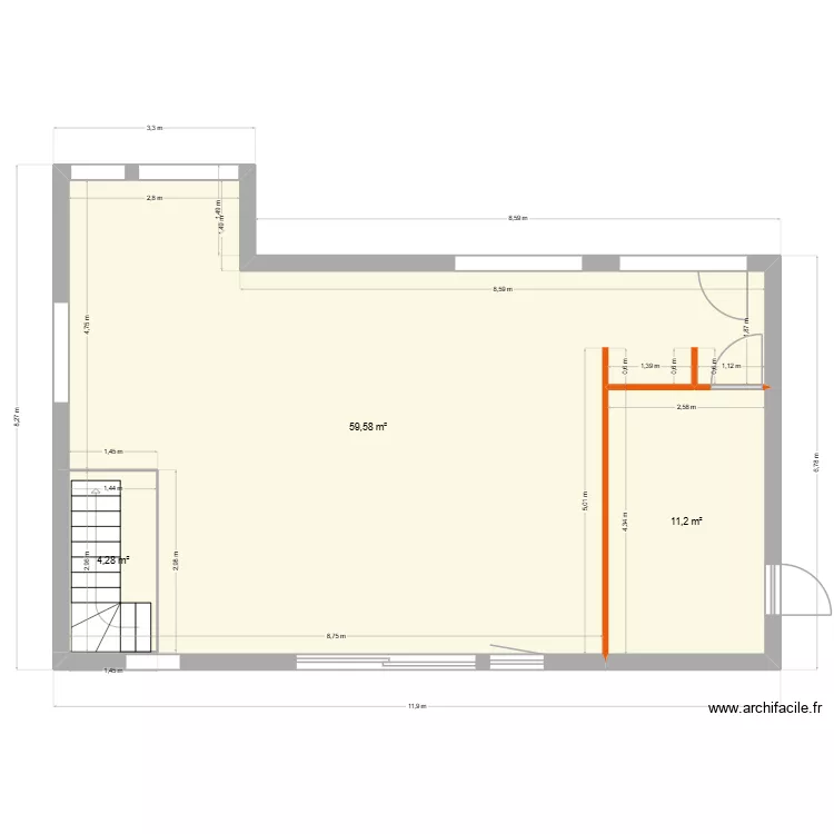 Cuisine Salle à manger. Plan de Cuisine Salle à manger. Plan de